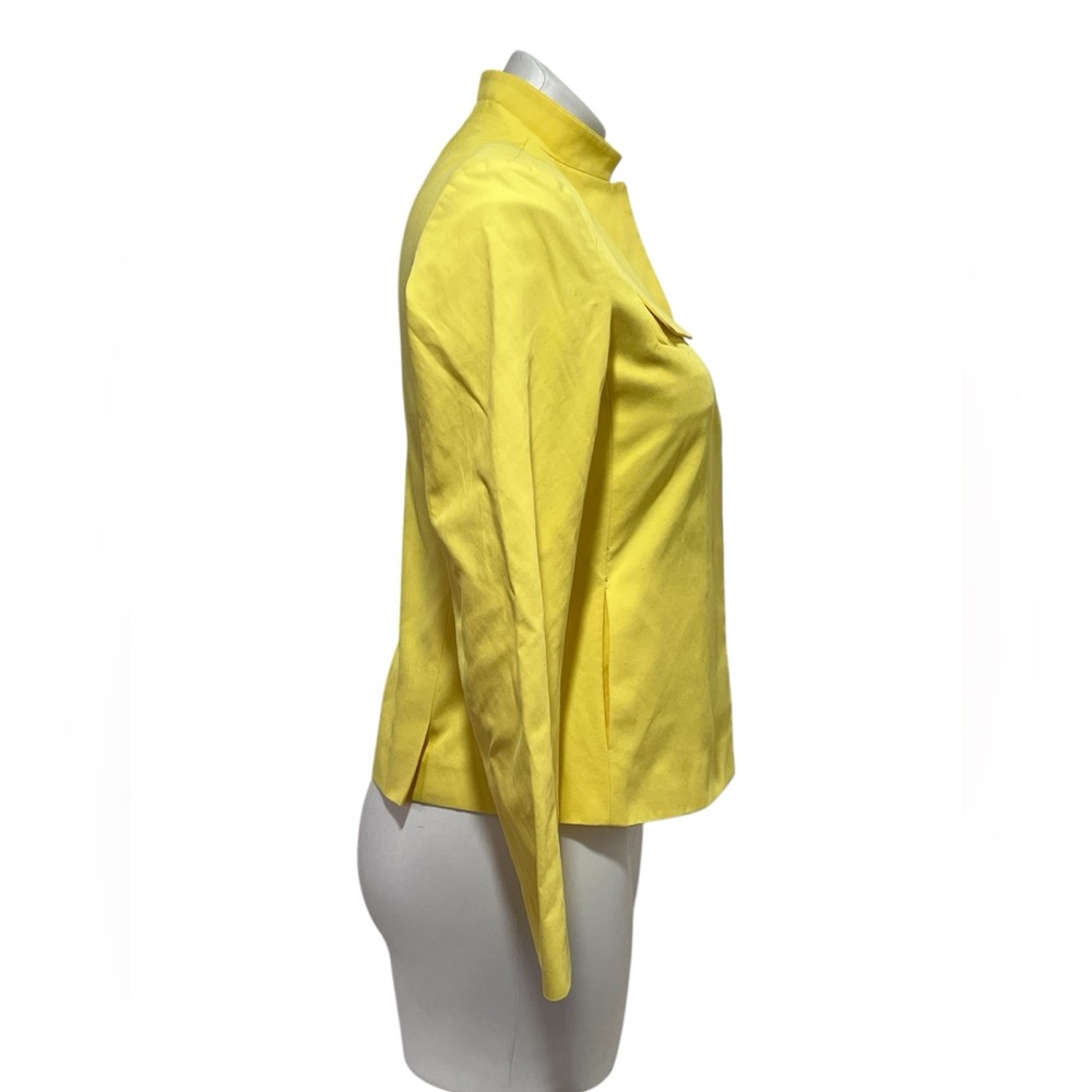 Elegant Yellow Women's Blazer SZ 36 IT - Picture 3 of 9